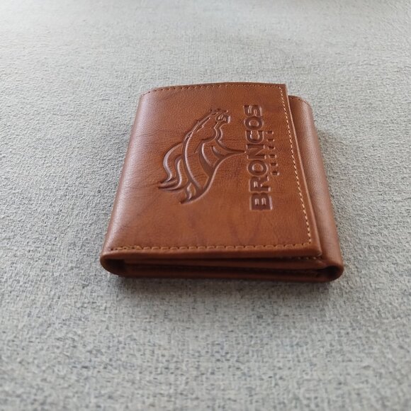 Denver Broncos Football Genuine Leather Wallet - Picture 5 of 5
